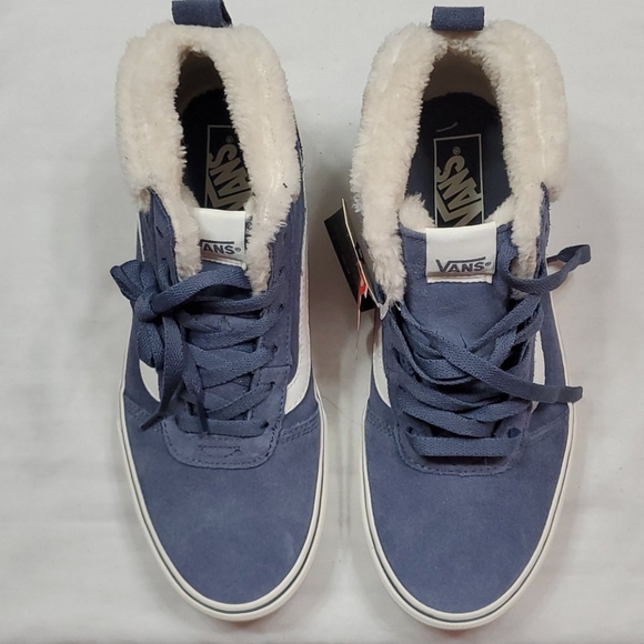 Vans Shoes - Van's Women's hitop Size 9.5 Blue Sneakers